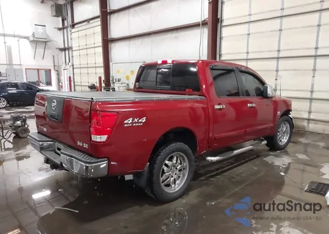 2004 Nissan Titan Se из США, поврежденный, VIN 1N6AA07B64N536420